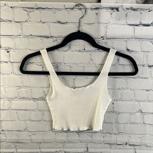 ✨ White Crop Top from Princess Polly - Size Small/2, Perfect Condition